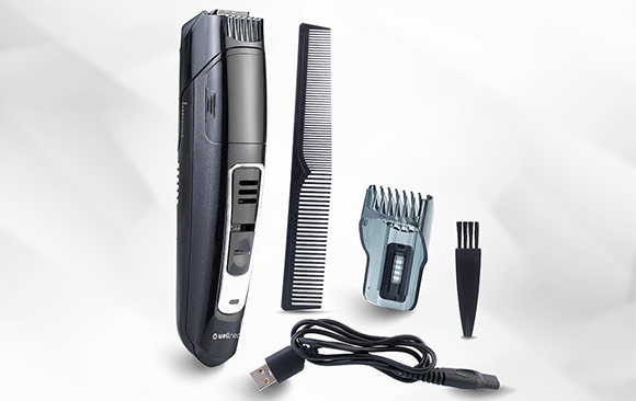 Wellneo Vacuum Hair Trimmer